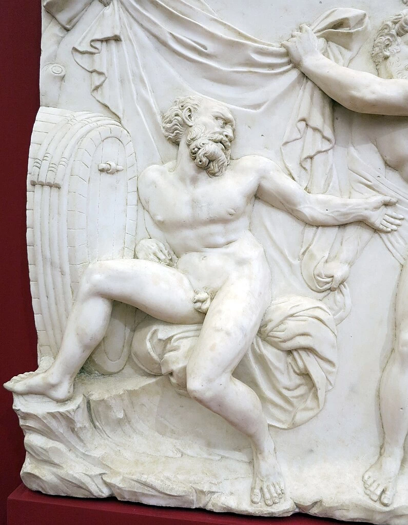 Ebbrezza di Noè - dettaglio